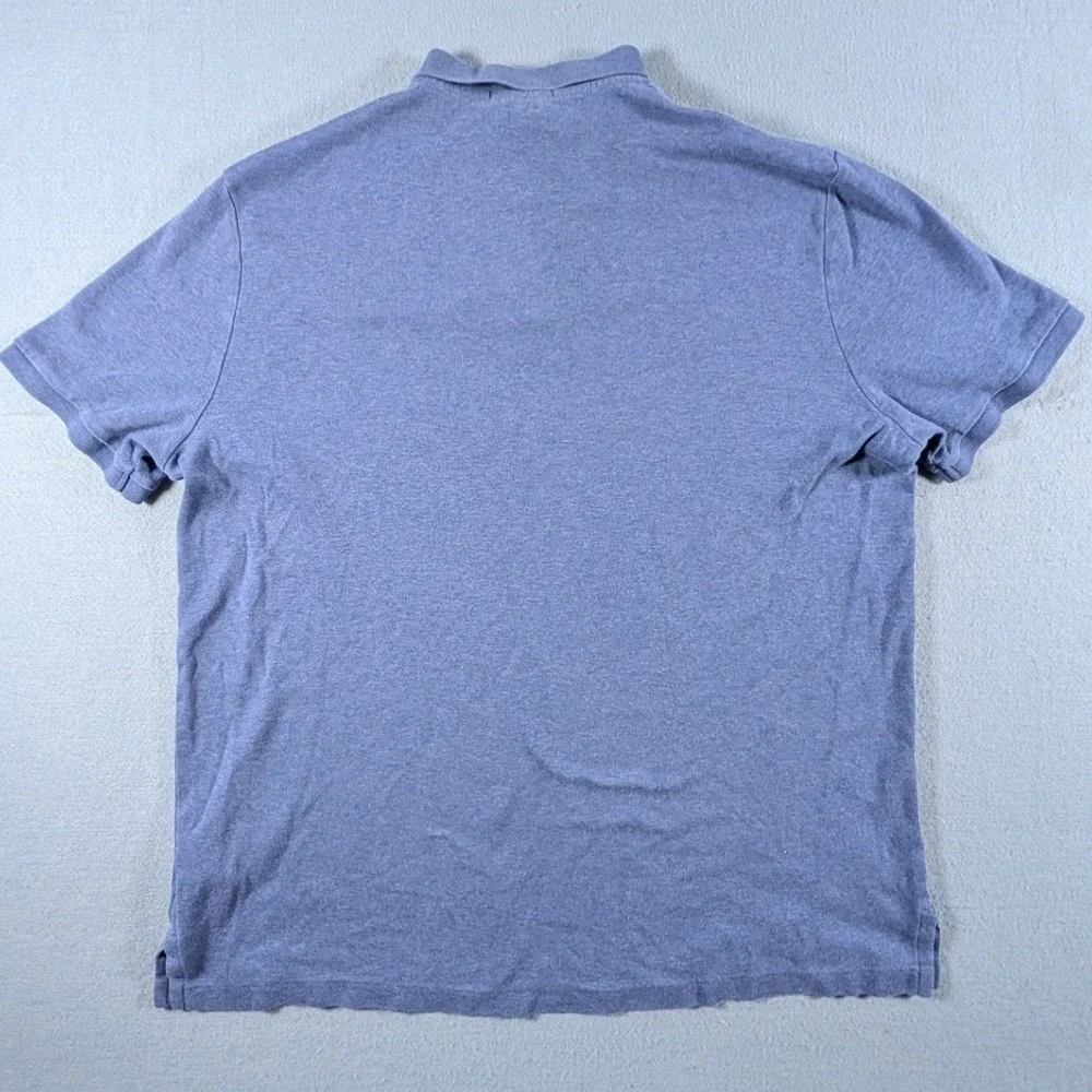 Polo Ralph Lauren Polo Shirt Mens XL Blue Classic Fit Short Sleeve Logo